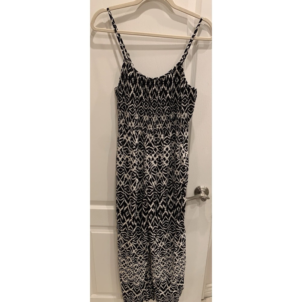 Angie‎ Black and white Jumpsuit Thin straps Sz M